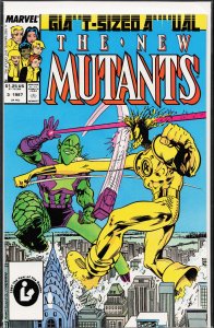 The New Mutants Annual #3 Direct Edition (1987) New Mutants