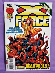 Jeph Loeb X-FORCE #56 Adam Pollina DEADPOOL Appearance (Marvel, 1996)!