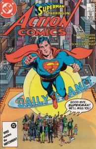 Action Comics #583 FN ; DC | Alan Moore Superman