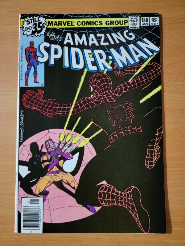 Amazing Spider-Man #188 Newsstand Edition ~ NEAR MINT NM ~ 1979 Marvel Comics