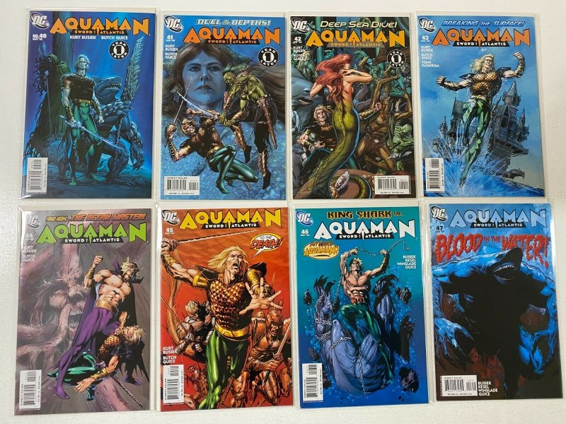 Aquaman Sword of Atlantis Comic Lot 18 Diff #40-57 8.0 VF (2006-07) 