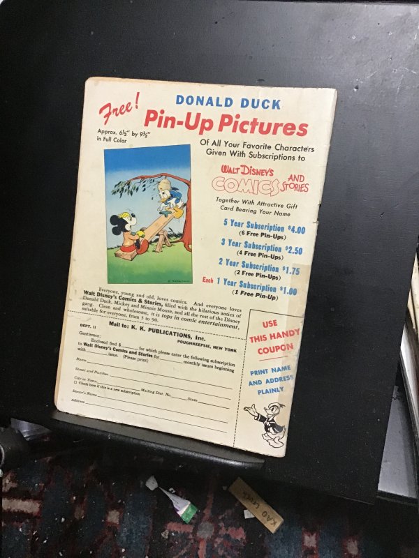 Walt Disney's Comics & Stories #86 (1947) Carl barks art! Affordable gra...