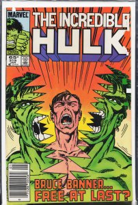 The Incredible Hulk #315 (1986) Hulk