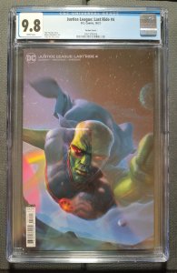 CGC Graded 9.8 Justice League: Last Ride #4 Variant Cover (2021)