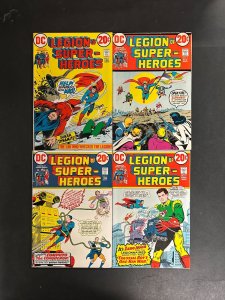Legion of Super-Heroes (1973) #1-4 Complete FN+ Set