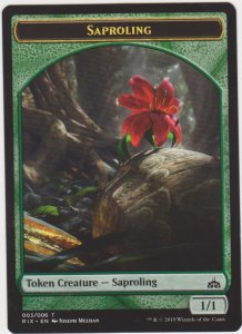 Magic the Gathering: Rivals of Ixalan - Saproling