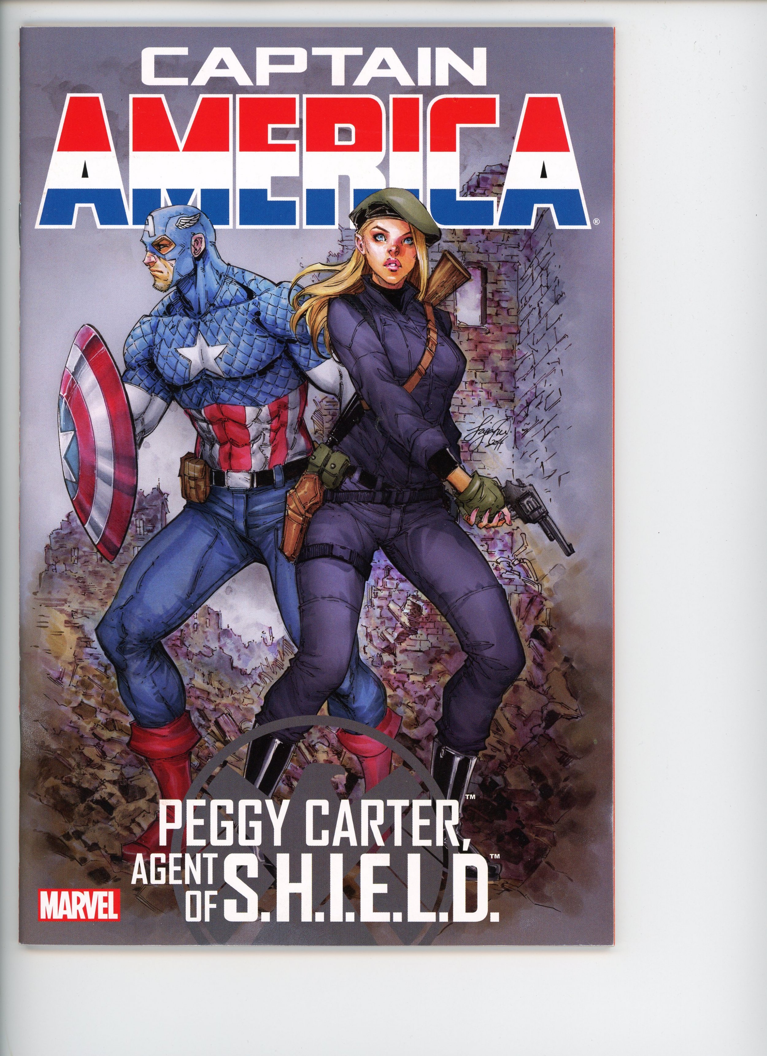 Captain America Peggy Carter 1 9 0 Our Highest Grade Comic Books Modern Age Marvel Captain America Superhero Hipcomic