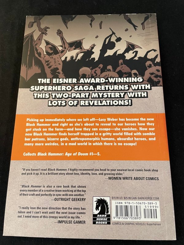 BLACK HAMMER Vol. 3: AGE OF DOOM Part One, Trade Paperback