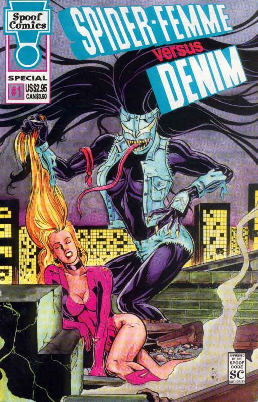 Spider-Femme Versus Denim #1 VG; Spoof | low grade comic - save on shipping - de