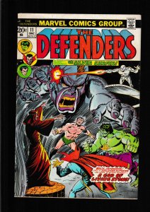 The Defenders #11 (1973) FN/VFN / DOCTOR STRANGE / HULK / NAMOR / SILVER SURFER