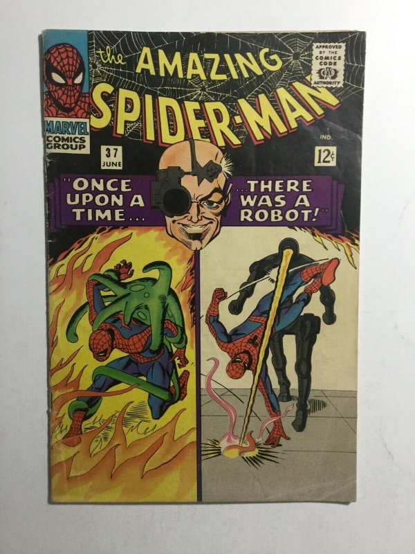 Amazing Spider-Man 37 Vg- Very Good- 3.5 Marvel Comics