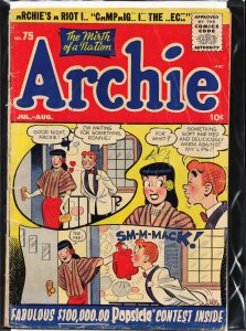 Archie Comics #75 (1955) Archie