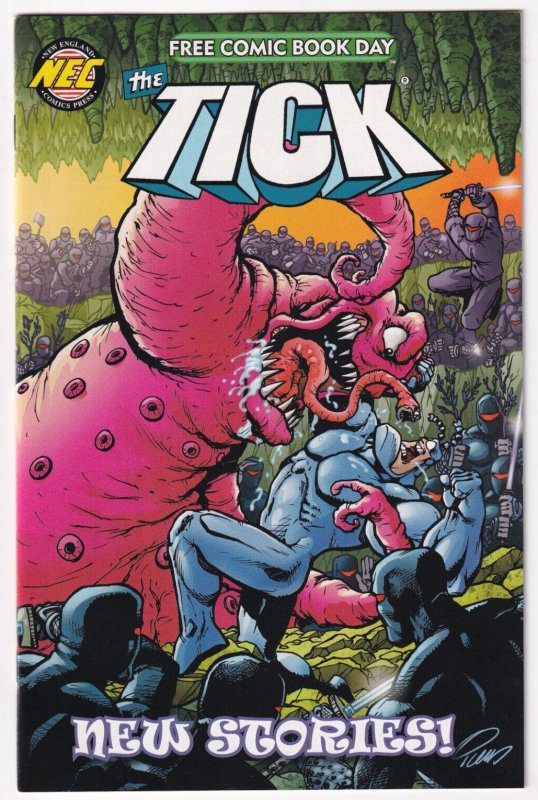 The Tick New Stories FCBD Free Comic Book Day 2020 NEC Jeff McClelland