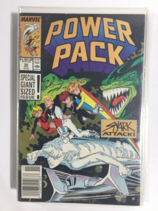 Power Pack #50 (1989) VF3B129 VERY FINE 8.0