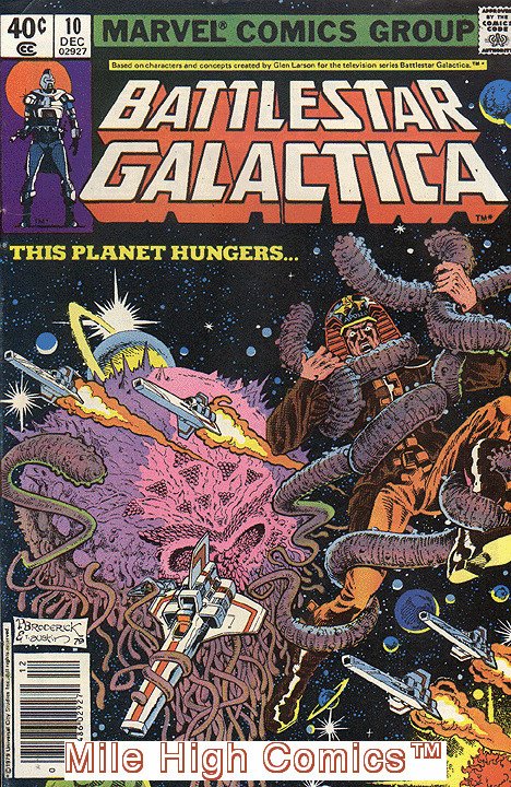 BATTLESTAR GALACTICA (1979 Series) #10 NEWSSTAND Very Good Comics Book