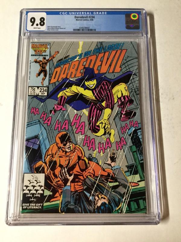 Daredevil 234 Cgc 9.8 White Pages