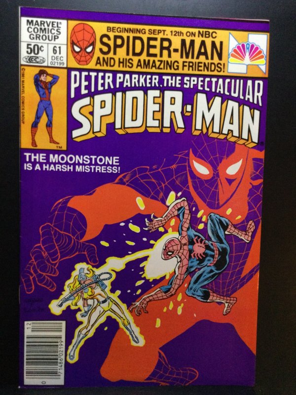 The Spectacular Spider-Man #61 Newsstand Edition (1981)