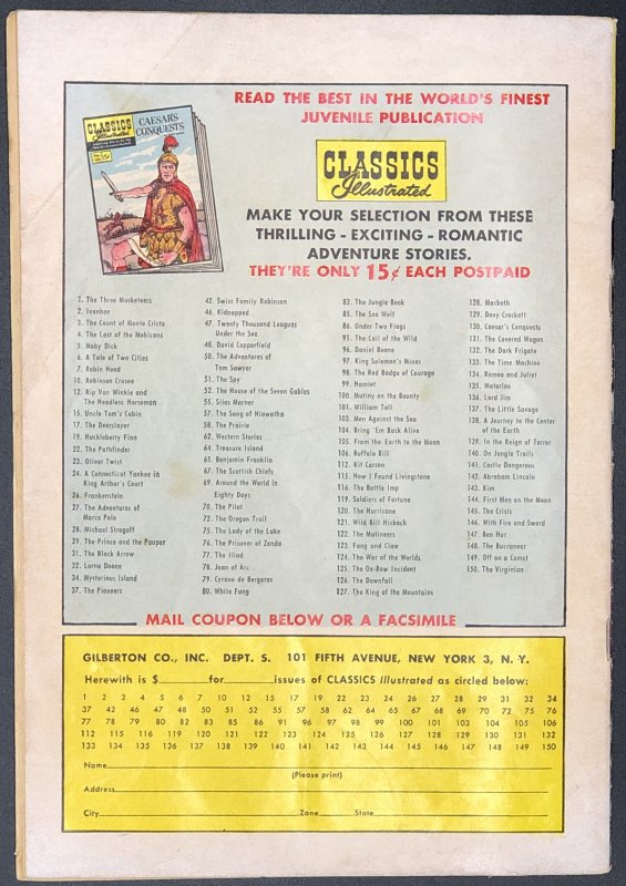 Classics Illustrated #46