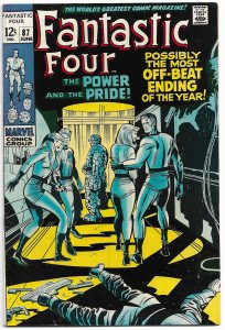 Fantastic Four #87 (1969) VF