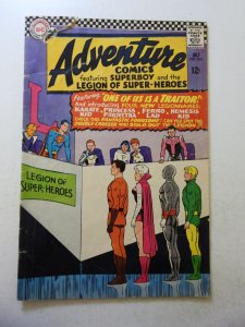 Adventure Comics #346 (1966) GD+ Condition cover detached, 1 tear fc