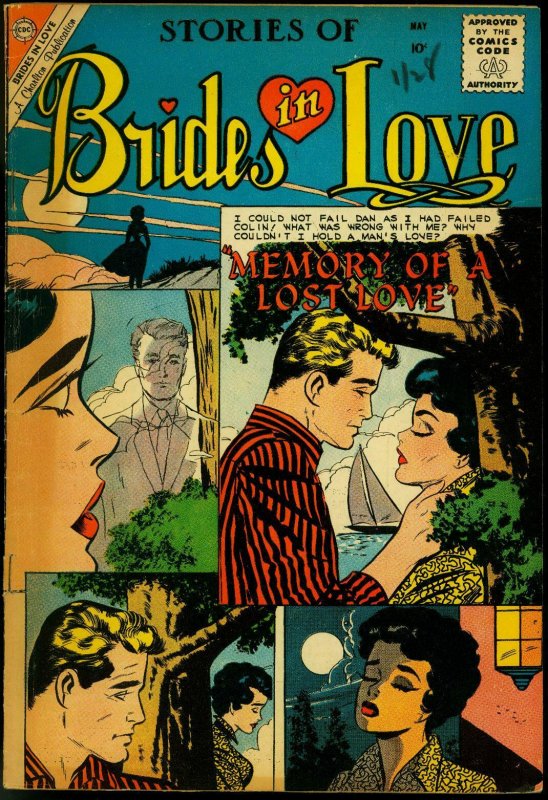 Stories of Brides in Love #18 1960- Charlton Romance- Spicy art G/VG