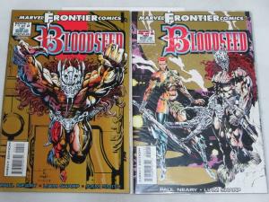 BLOODSEED (1993 MARVEL) 1-2 complete set