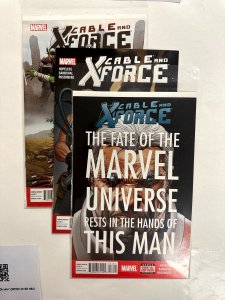3 Cable & X-Force Marvel Comic Books # 14 15 16 X-Men Wolverine Deadpool 32 EJ10