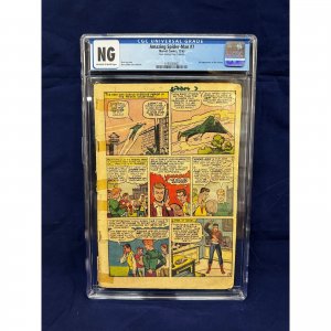 Amazing Spider-Man #7 CGC NG Coverless Page 1 Missing (SS)