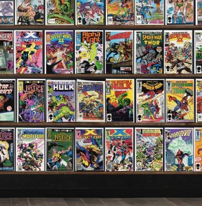 Huge Lot 150+ Comics with The Avengers, Thor, Will To Power, X-Factor & More!