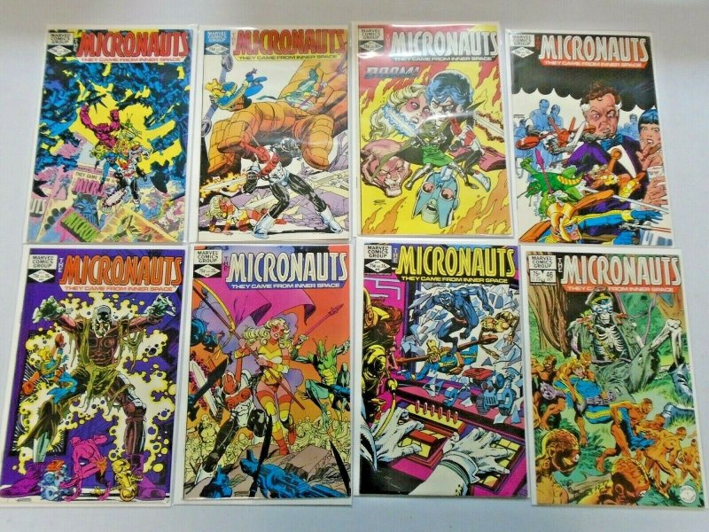 Bronze Age Micronauts Comic Set #1-59 + Annual #1-2 61 Diff Average 7.0 (1979)