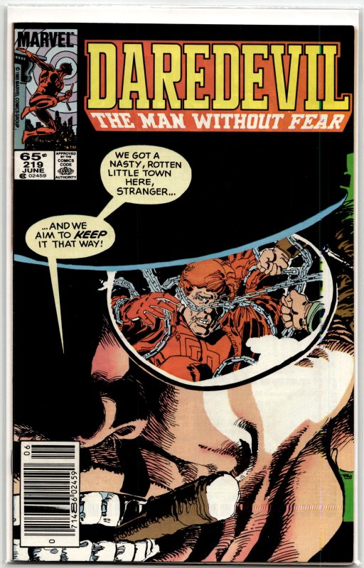 Daredevil #219 (1985) Daredevil