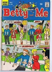 Betty and Me #25 ORIGINAL Vintage 1969 Archie Comics 