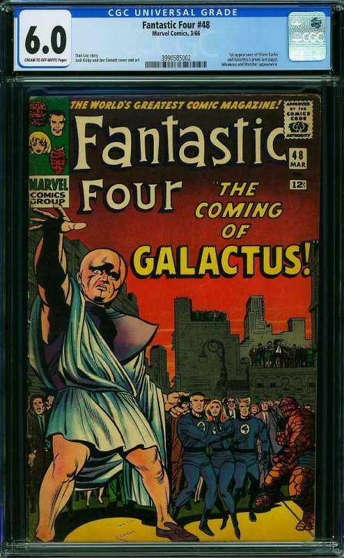 Fantastic Four 48 CGC 6.0  1st Silver Surfer  