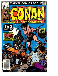 5 Conan the Barbarian Marvel Comic Books # 80 81 82 83 84 Thomas Buscema CB4
