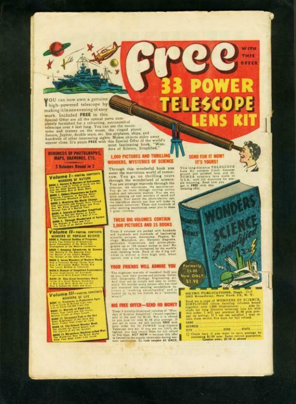 SHADOW COMICS v.6 #3 1946-SHADOW-DOC SAVAGE-PLAYING CARDS-fine FN 