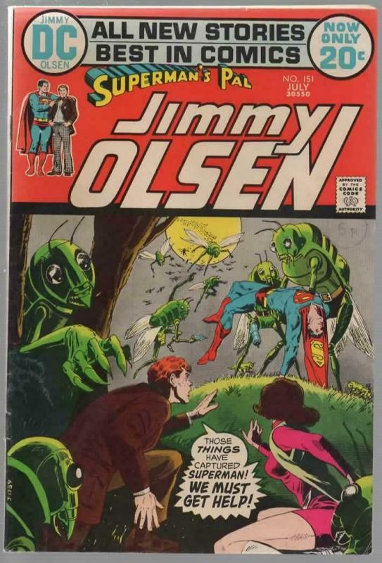 JIMMY OLSEN 151 VG July 1972