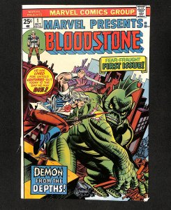 Marvel Presents #1 Bloodstone!