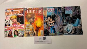 4 DC Comics Inferno #1 3 Animal Man Flesh and Blood #54 55 25 JW15