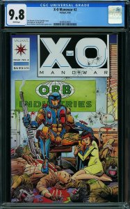 X-O Manowar #2 (1992) CGC 9.8 NM/MT
