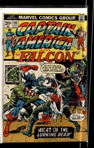 Captain America #166 (1973) Captain America and the Falcon
