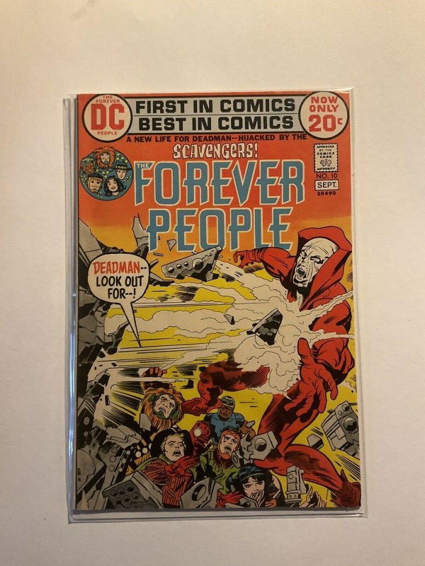 Forever People 10 Fine+ Fn+ 6.5 Dc Comics 