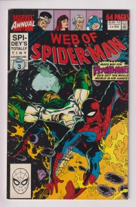 Marvel Comics! Web of Spider-Man Annual! Issue #6! 1990