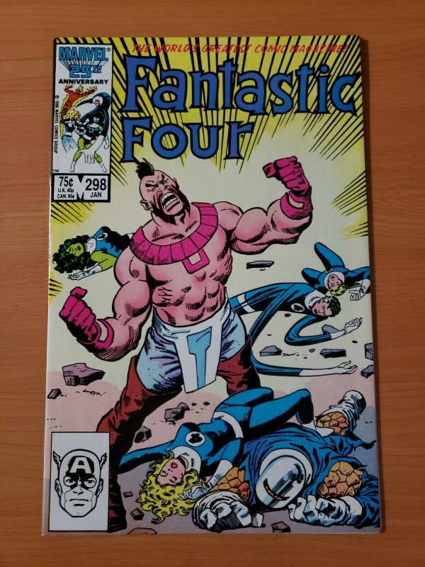 Fantastic Four #298 Direct Market Edition ~ NEAR MINT NM ~ 1987 MARVEL COMICS