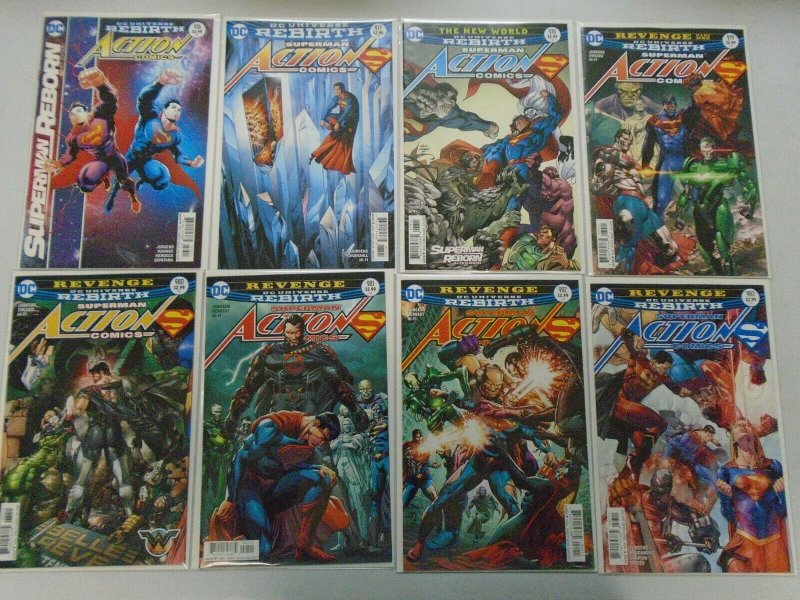 Action Comics lot 33 different from #958-992 avg 8.5 VF+ (2016-18 3rd Series)