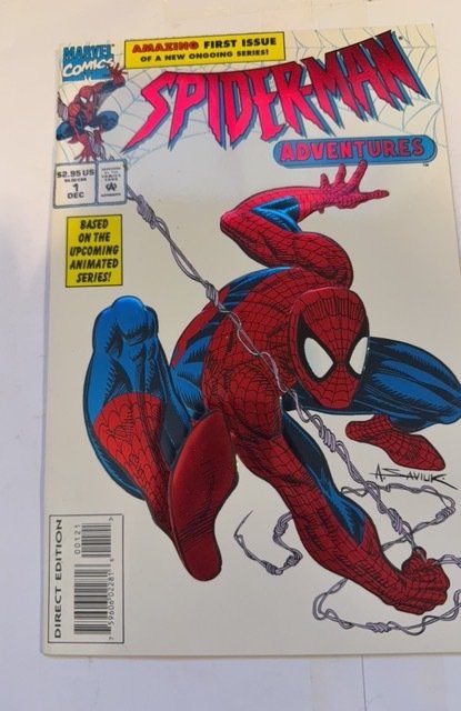 Spider-Man Adventures #1 (1994)embossed cover