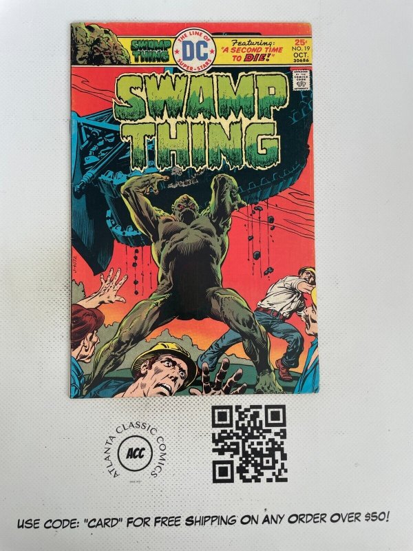 Swamp Thing # 19 VF DC Comic Book Batman Superman Justice League Flash 12 J214