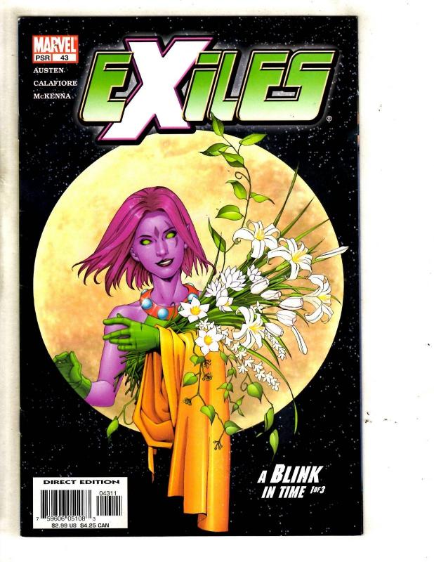 Lot Of 10 Exiles Marvel Comic Books # 39 40 41 42 43 44 45 46 47 48 X-Men  MF9