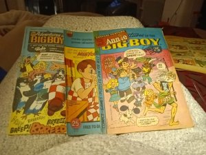 Adventures Of The Shoney's Big Boy 261 291 314 Bronze Age Comics Lot Run Set...