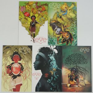 Eve #1-5 VF/NM complete series - Boom! Studios - dystopian - all B variants set