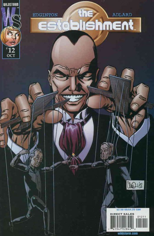 Establishment, The #12 VF ; WildStorm | Penultimate Issue